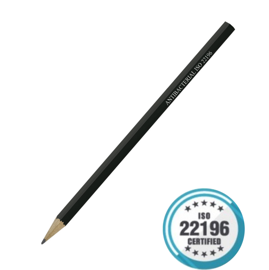 Ołówek Antybakteryjny czarny ISO