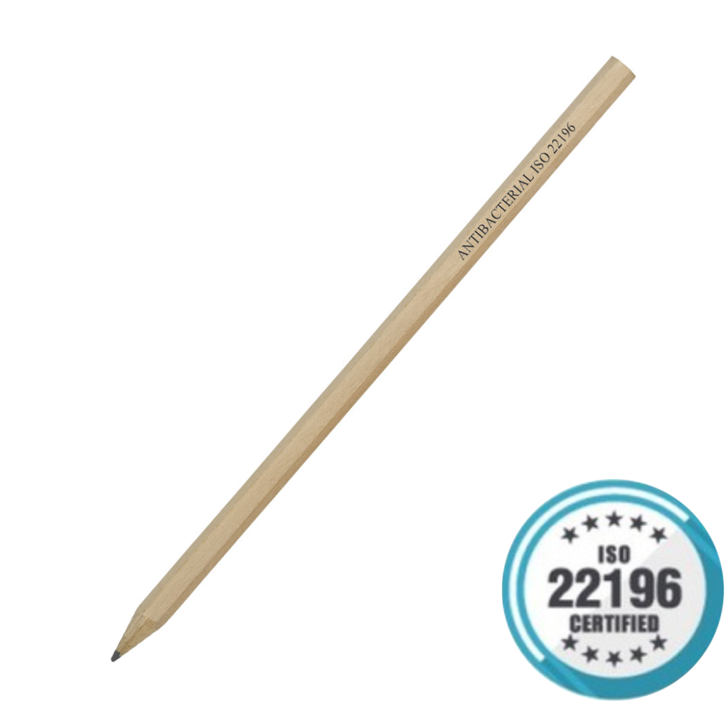 Ołówek Antybakteryjny drewno ISO